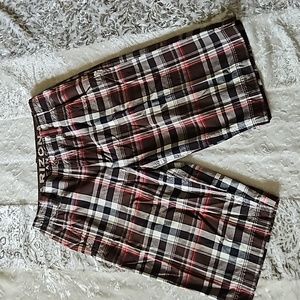 Arizona Jean Co. Plaid Shorts - Size 30- Inseam 13"